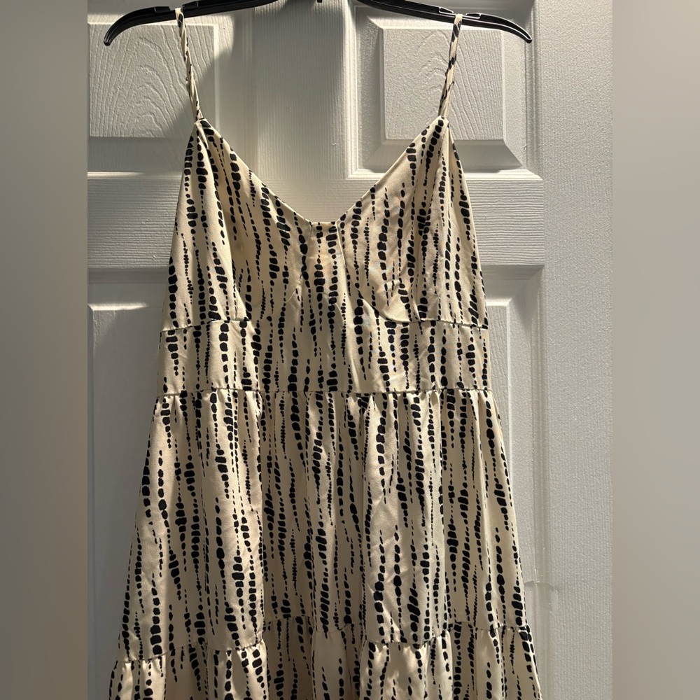 SHEIN Curve Patterned Maxi Dress